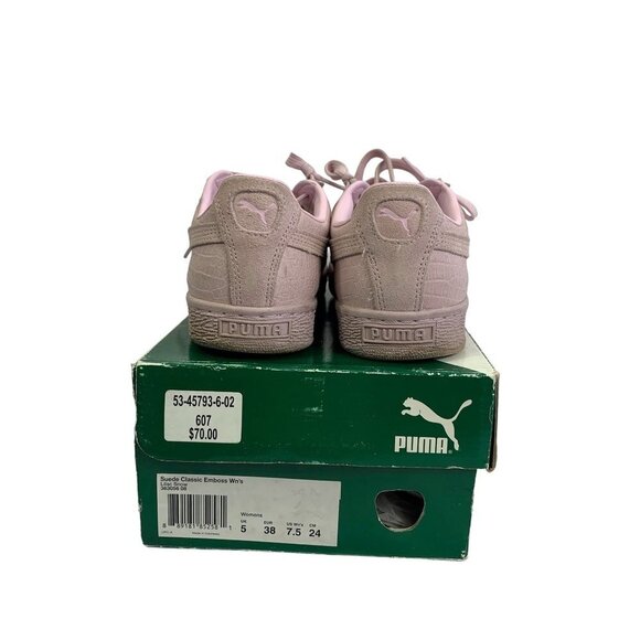 Puma Women's Suede Classic Emboss Sneakers - Picture 8 of 9
